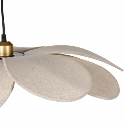 OSTARIA Suspension lumineuse pétal Lin (D60 cm) Horizonte Beige Best