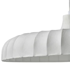 OSTARIA Suspension lumineuse tissu (D50 cm) Marcel he Blanc Best