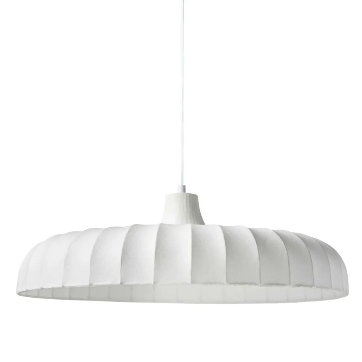 OSTARIA Suspension lumineuse tissu (D50 cm) Marcel he Blanc Best