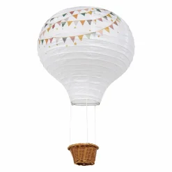 OSTARIA Suspension Montgolfière papier (D30 cm) Fanions Multicolore Online