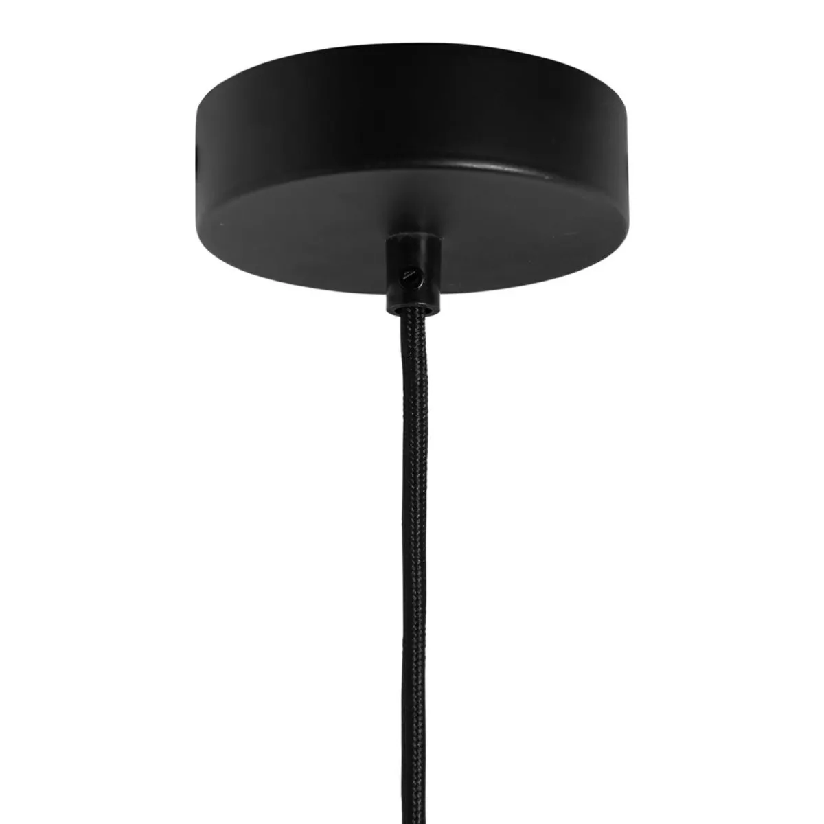 OSTARIA Suspension métal et pétales (D50 cm) Til et beige Noir Discount