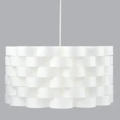 ATMOSPHERA Suspension origami (D32 cm) Moki he Blanc Discount