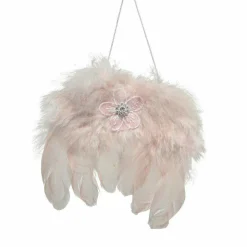 KAEMINGK Suspension plume (H16 cm) Angie Rose New
