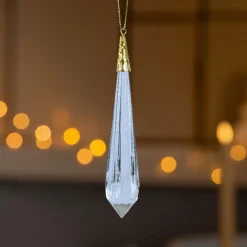 KAEMINGK Suspension précieuse (H11 cm) Stalactite diamant Transparent Clearance