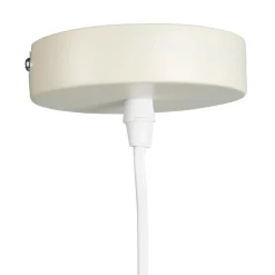 OSTARIA Suspension ronde métal (D29,5 cm) Colisée he Blanc Discount