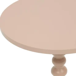 Atmosphera, cru017dateur d'intu017drieur Table à café ronde en bois (H50 cm) Alix Noisette Marron