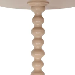 Atmosphera, cru017dateur d'intu017drieur Table à café ronde en bois (H50 cm) Alix Noisette Marron