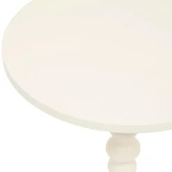 Atmosphera, cru017dateur d'intu017drieur Table à café ronde en bois (H50 cm) Alix Ivoire Online