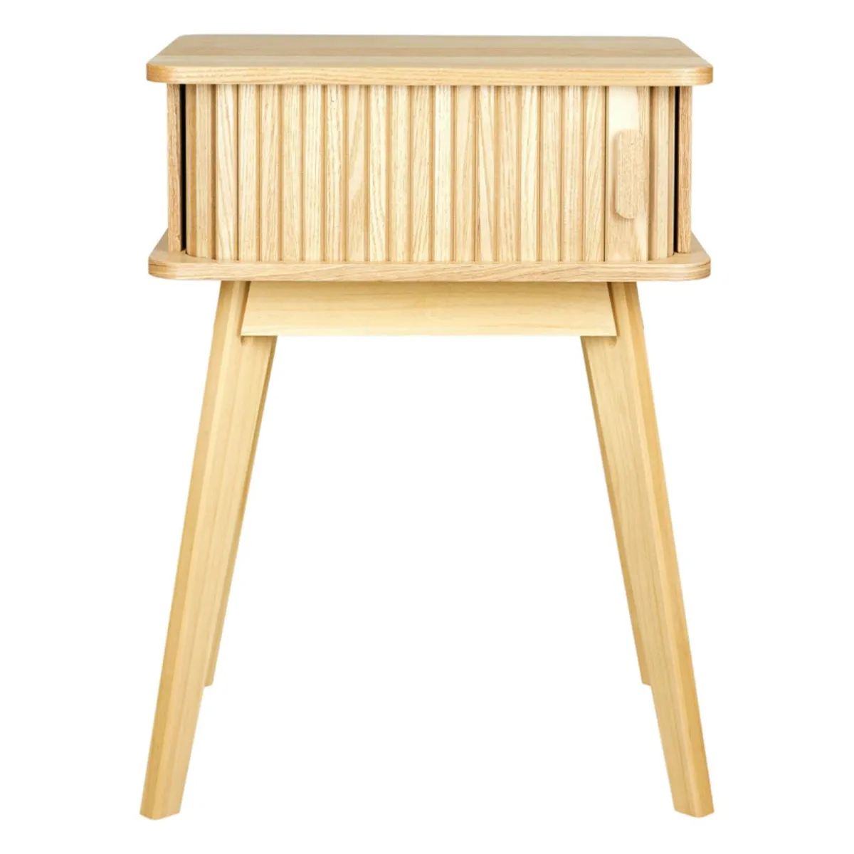 OSTARIA Table de chevet bois (H54 cm) Tim Beige Clearance
