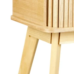 OSTARIA Table de chevet bois (H54 cm) Tim Beige Clearance