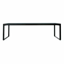 MOBELLIA Table de jardin en aluminium et céramique 12 places (260 x 120 cm) Kore Noir marbré Online