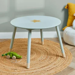 EMINZA Table enfant bois (H44 cm) Stars e Vert Outlet
