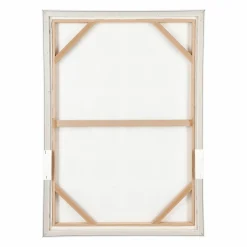OSTARIA Tableau déco en bois (50 x 70 cm) Graphique Minorque Rétro Marron Sale