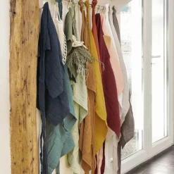 EMINZA Tablier avec poches gaze de coton Gaïa pampa Beige Online