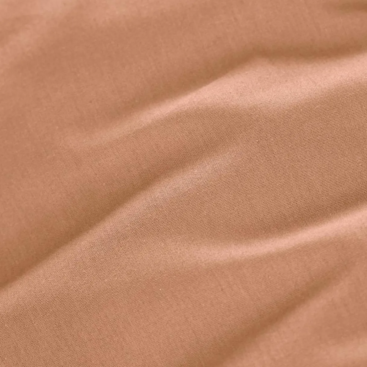 EMINZA Taie de traversin percale de coton (L185 cm) Cali Rose Pêche New