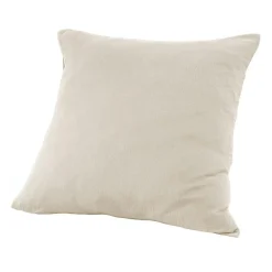 EMINZA Taie d'oreiller carrée gaze de coton (60 x 60 cm) Gaïa pampa Beige Sale