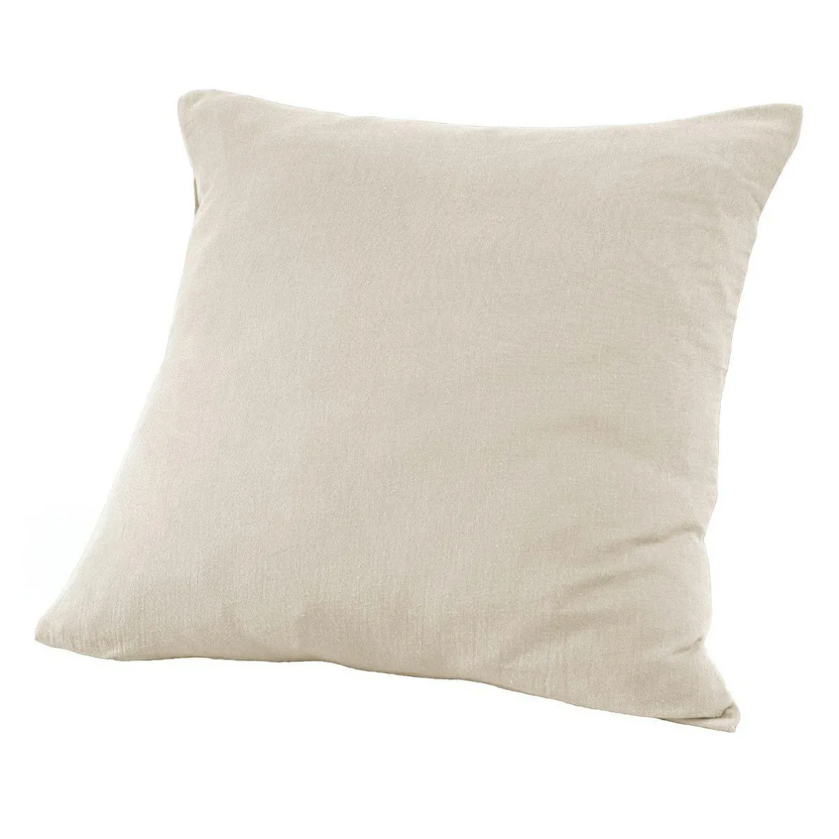 EMINZA Taie d'oreiller carrée gaze de coton (60 x 60 cm) Gaïa pampa Beige Sale