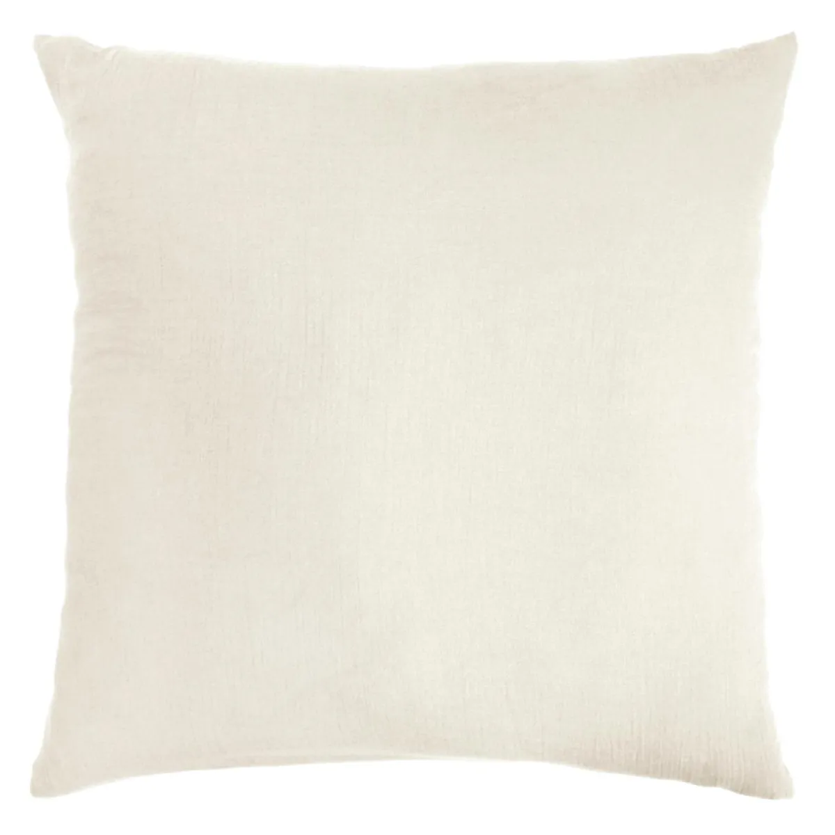 EMINZA Taie d'oreiller carrée gaze de coton (80 x 80 cm) Gaïa pampa Beige Hot