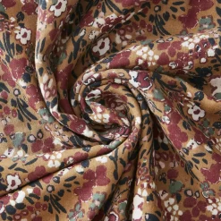 EMINZA Taie d'oreiller carrée gaze de coton (60 x 60 cm) Constance Camel Discount