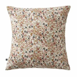 EMINZA Taie d'oreiller carrée gaze de coton (60 x 60 cm) Constance pampa Beige Best