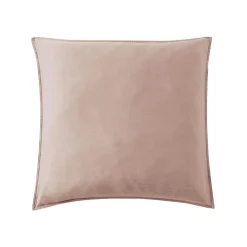 EMINZA Taie d'oreiller carrée lyocell Tencel™ lavé (63 x 63 cm) Olivia blush Rose Best