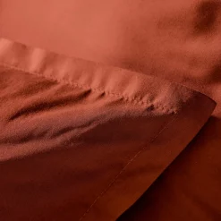 EMINZA Taie d'oreiller carrée percale de coton (80 x 80 cm) Cali Terracotta Online