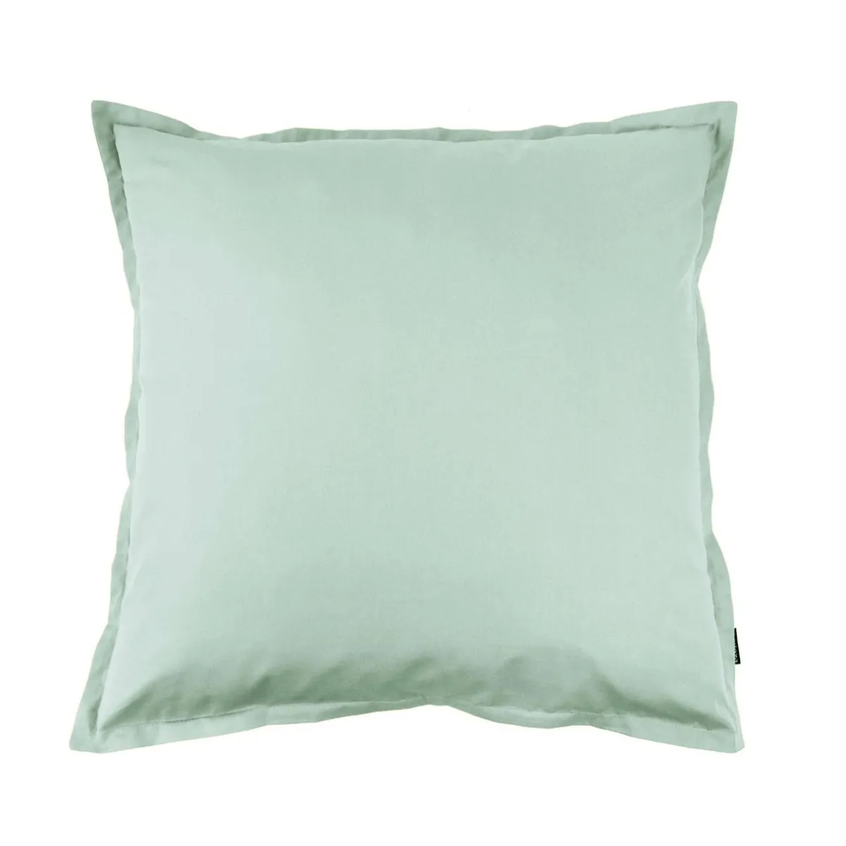 EMINZA Taie d'oreiller carrée percale de coton (65 x 65 cm) Cali Vert Eucalyptus New