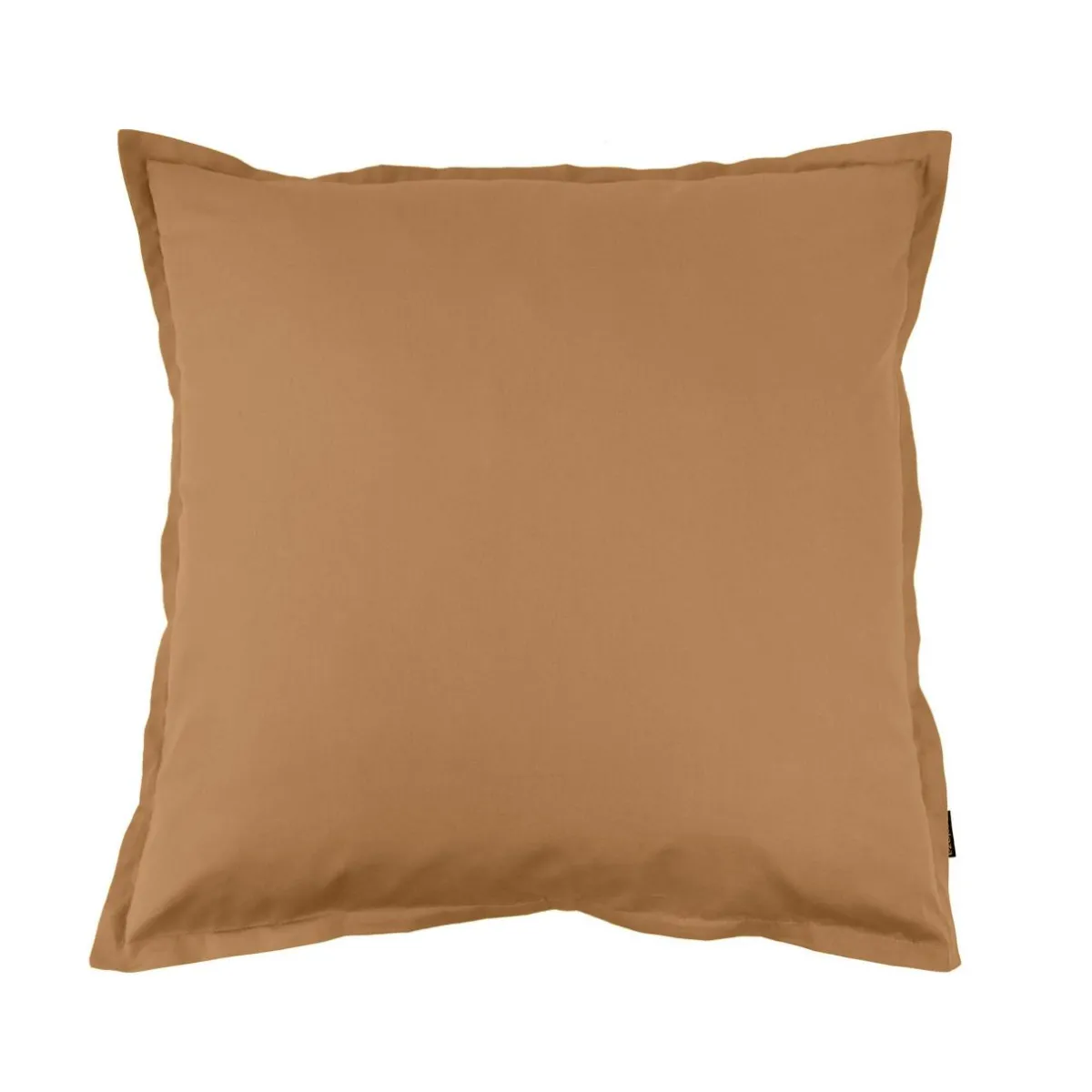 EMINZA Taie d'oreiller carrée percale de coton (65 x 65 cm) Cali Camel Best