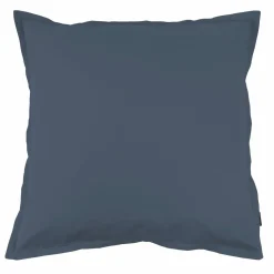 EMINZA Taie d'oreiller carrée percale de coton (80 x 80 cm) Cali Bleu marine Outlet