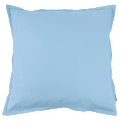 EMINZA Taie d'oreiller carrée percale de coton (80 x 80 cm) Cali Bleu Ciel Hot