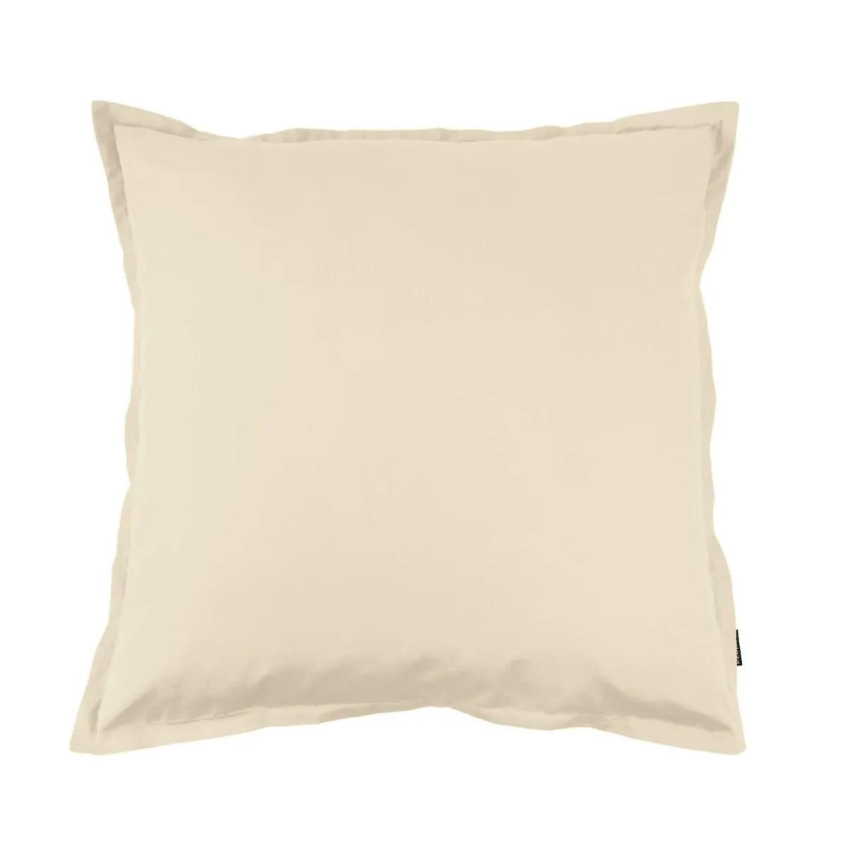 EMINZA Taie d'oreiller carrée percale de coton (65 x 65 cm) Cali Beige Outlet