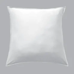 EMINZA Taie d'oreiller carrée satin de bambou (63 x 63 cm) Sienna chantilly Blanc Online