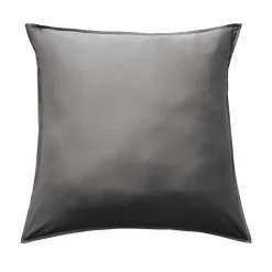 EMINZA Taie d'oreiller carrée satin de bambou (80 x 80 cm) Sienna granit Gris Online
