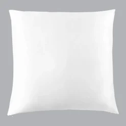 EMINZA Taie d'oreiller carrée soie de mûrier (80 x 80 cm) Mizuki he Blanc Sale