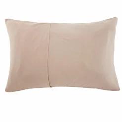 EMINZA Taie d'oreiller quadruple gaze de coton (50 x 80 cm) Victoria x Gaïa Ficelle Clearance