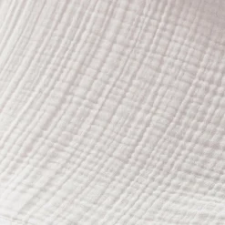 EMINZA Taie d'oreiller quadruple gaze de coton (60 x 60 cm) Victoria x Gaïa chantilly Blanc Online