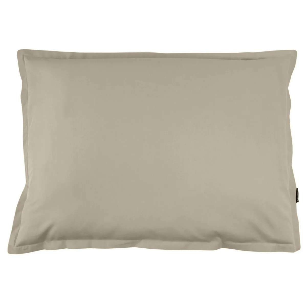 EMINZA Taie d'oreiller rectangulaire percale de coton (50 x 80 cm) Cali Taupe Best
