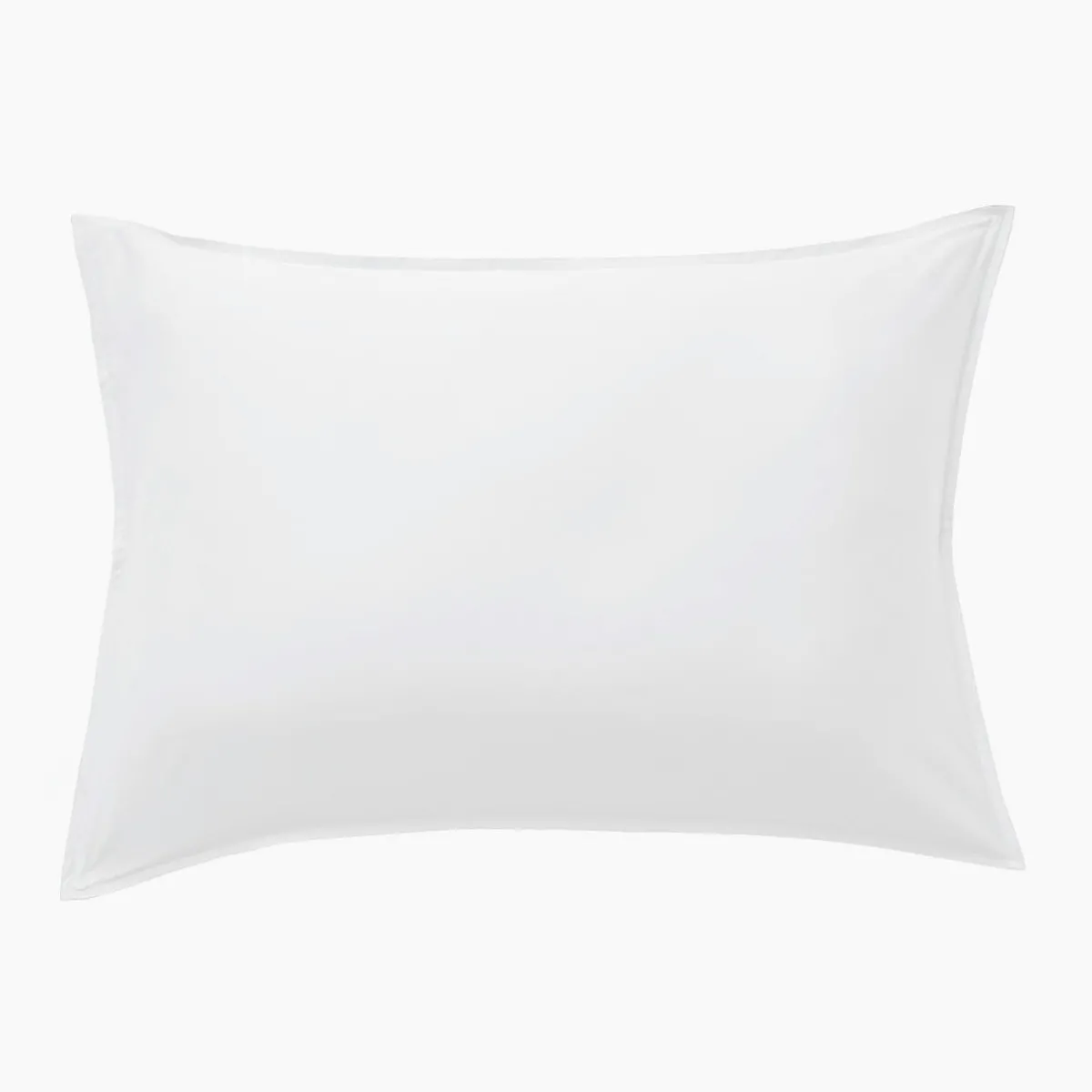 EMINZA Taie d'oreiller rectangulaire satin de bambou (50 x 70 cm) Sienna chantilly Blanc Sale