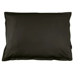 EMINZA Taie d'oreiller rectangulaire percale de coton (50 x 80 cm) Cali e Noir Best