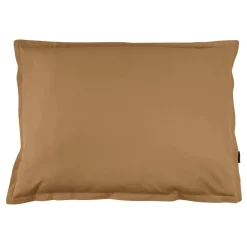 EMINZA Taie d'oreiller rectangulaire percale de coton (50 x 70 cm) Cali Camel