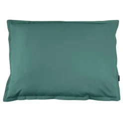 EMINZA Taie d'oreiller rectangulaire percale de coton (50 x 80 cm) Cali Bleu canard Best