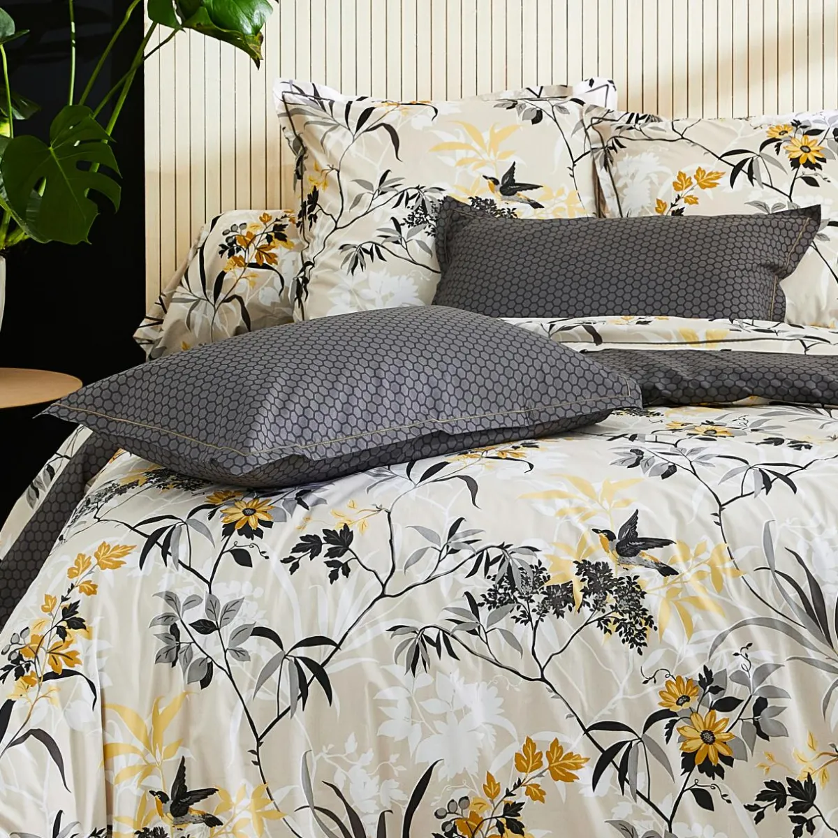 TRADILINGE Taie d'oreiller rectangulaire percale de coton (50 x 70 cm) Asia Beige New