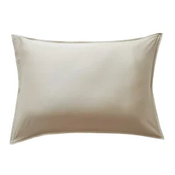 EMINZA Taie d'oreiller rectangulaire satin de bambou (50 x 70 cm) Sienna Beige Discount