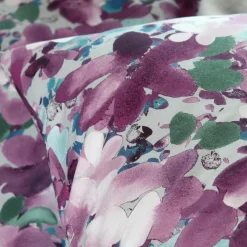 STOF Taie d'oreiller rectangulaire percale de coton (50 x 70 cm) Pervenche parme Violet Sale
