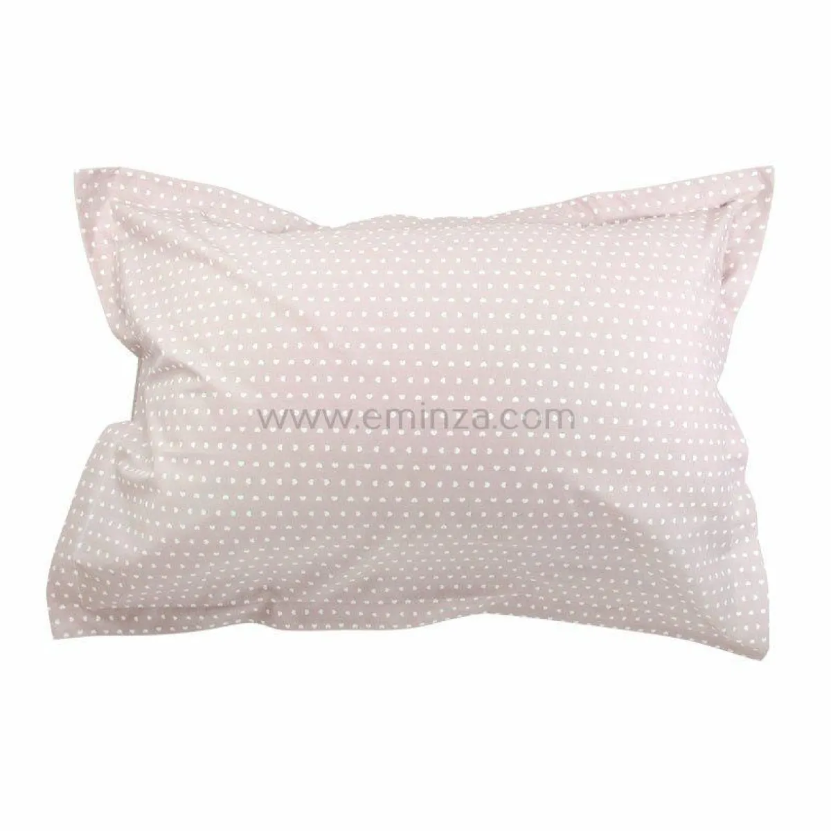 TRADI LINGE Taie d'oreiller rectangulaire coton Glamour Rose Sale