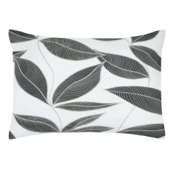 STOF Taie d'oreiller rectangulaire percale de coton (50 x 70 cm) Matisse e Gris Discount