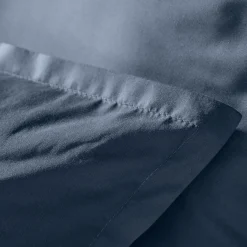 EMINZA Taie d'oreiller rectangulaire percale de coton (50 x 70 cm) Cali Bleu marine Discount