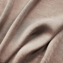 EMINZA Taie d'oreiller rectangulaire lyocell Tencel™ lavé (50 x 80 cm) Olivia blush Rose New