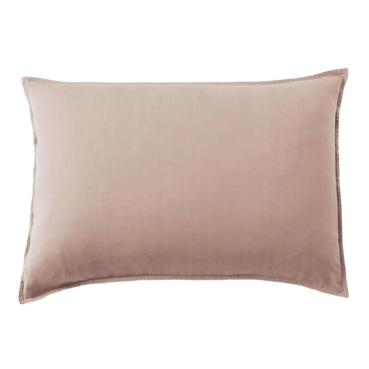 EMINZA Taie d'oreiller rectangulaire lyocell Tencel™ lavé (50 x 80 cm) Olivia blush Rose New