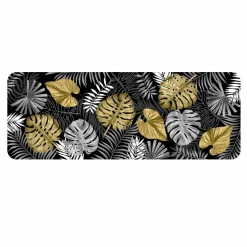 DOUCEUR D'INTERIEUR Tapis antidérapant (45 x 120 cm) Blue Bay Noir Outlet